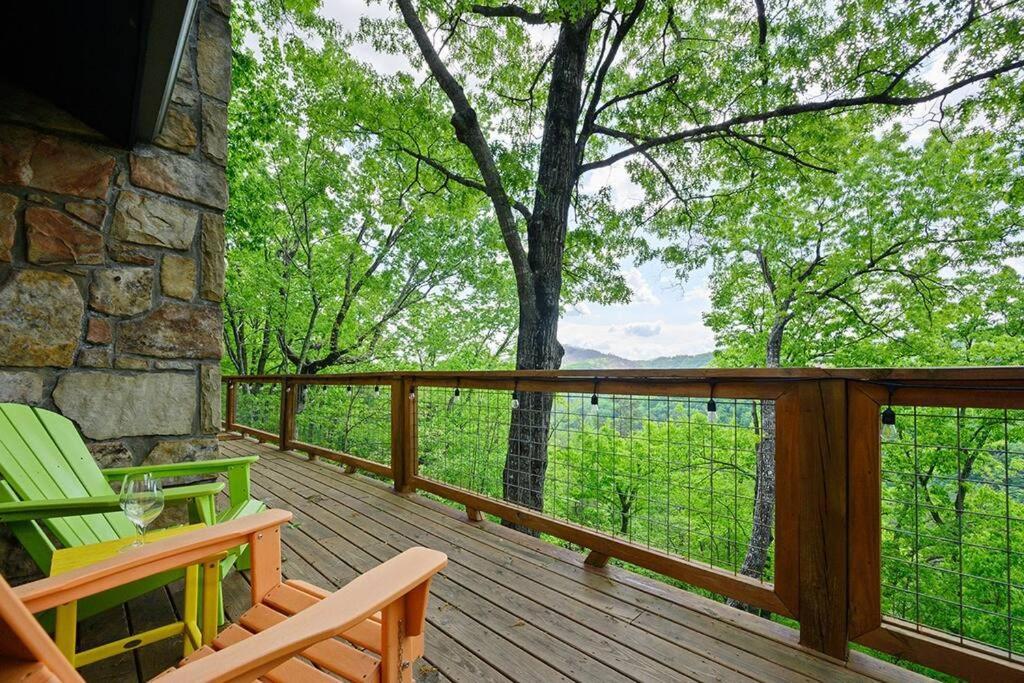 Chic Private Cabin W/ Epic Views & Amenities! Pigeon Forge Eksteriør billede