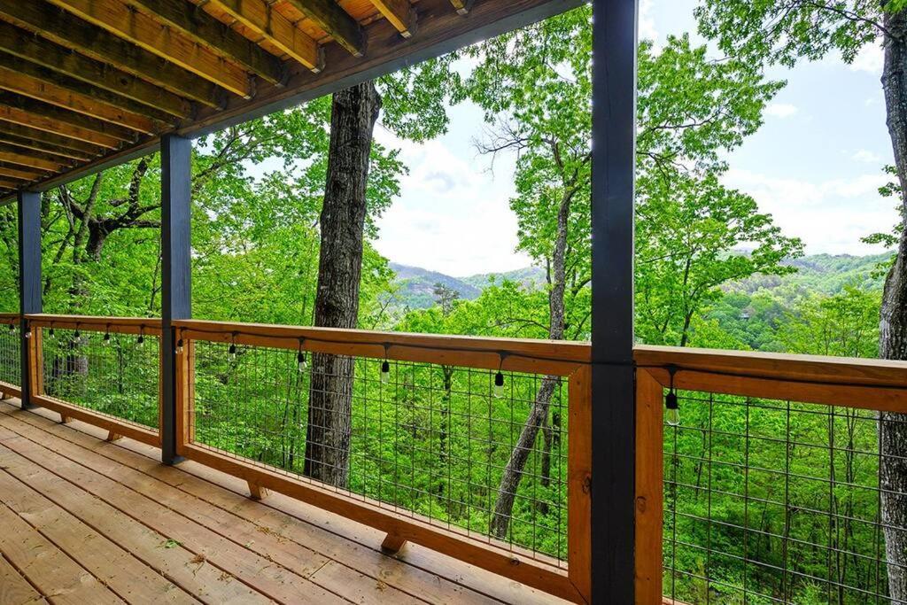 Chic Private Cabin W/ Epic Views & Amenities! Pigeon Forge Eksteriør billede