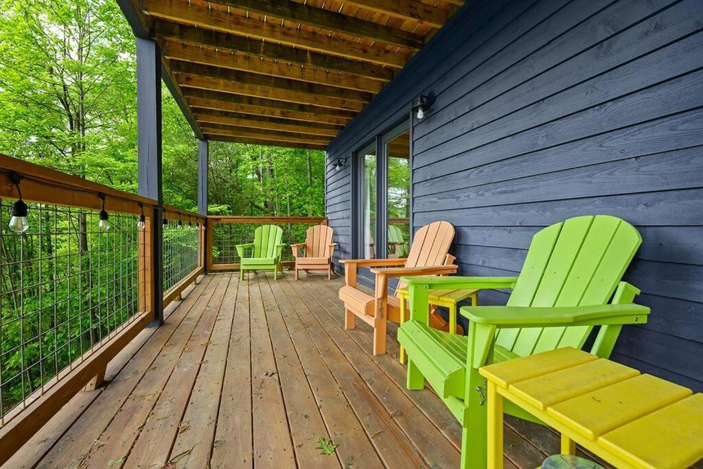 Chic Private Cabin W/ Epic Views & Amenities! Pigeon Forge Eksteriør billede